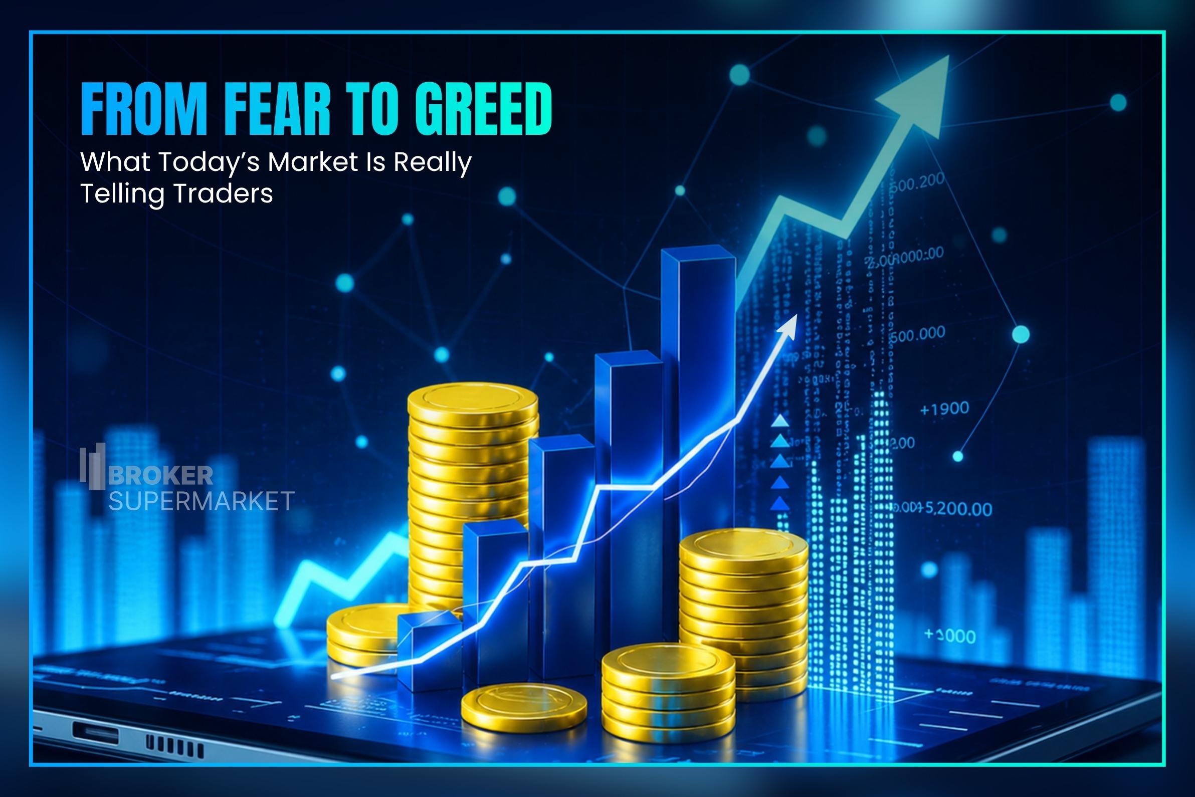 From Fear to Greed: What Today’s Market Is Really Telling Traders