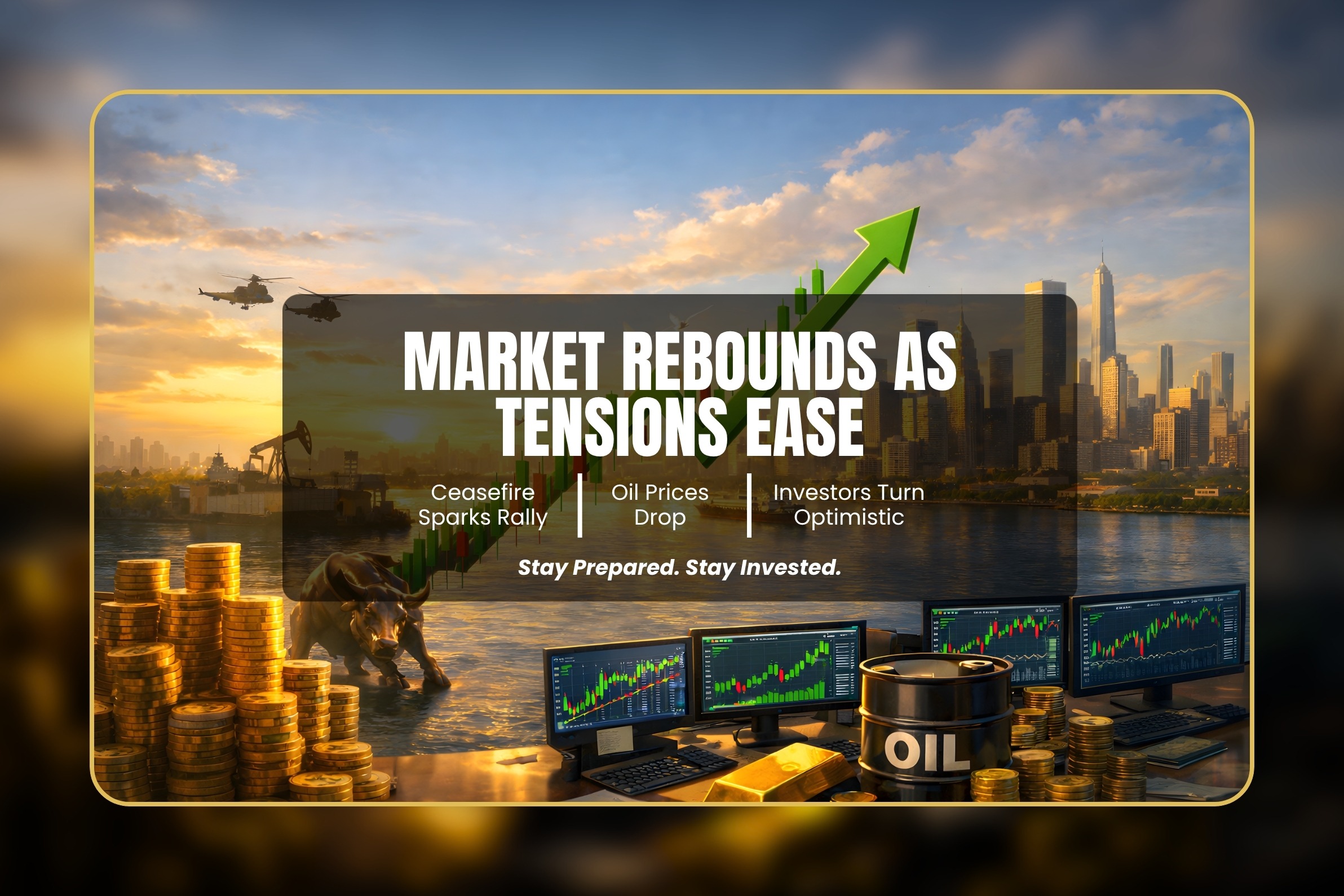 Market Rebound After Ceasefire: What It Means for Investors Now