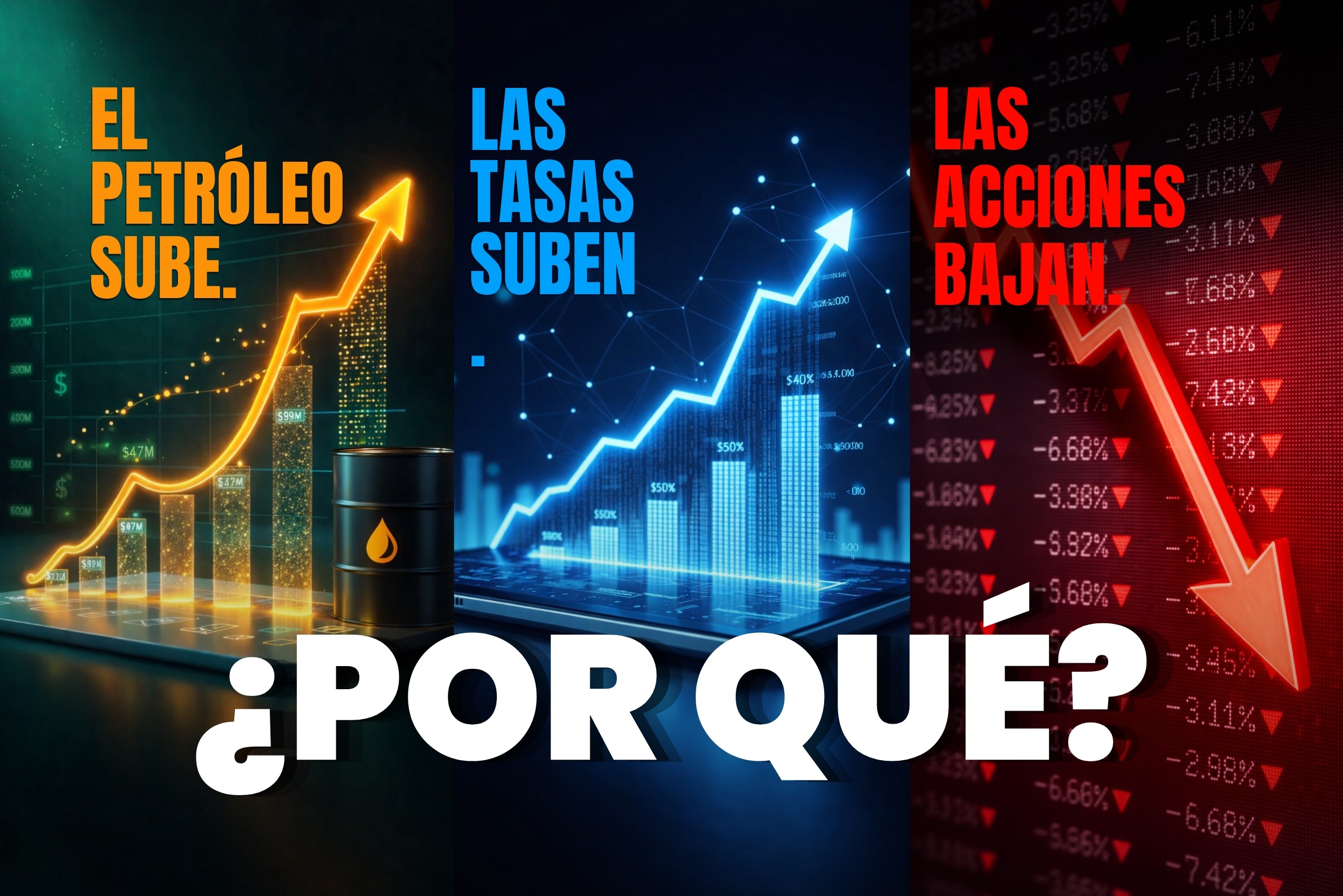 Los mercados están observando la guerra — pero la verdadera historia es la economía