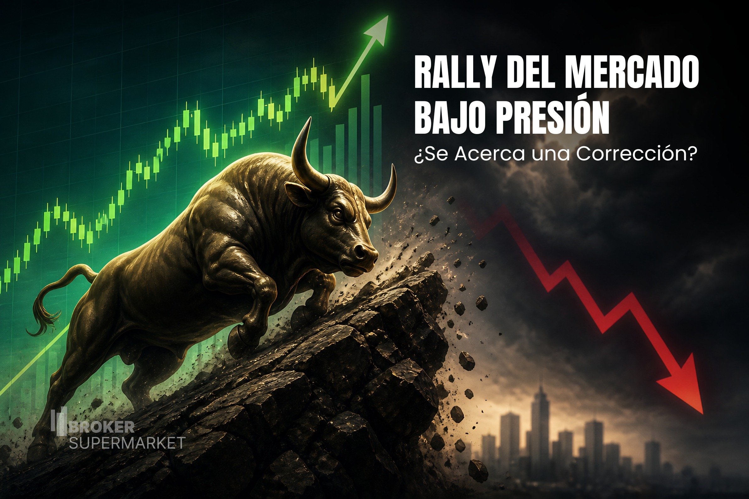 El Rally del Mercado Enfrenta Presión: ¿Se Acerca una Corrección