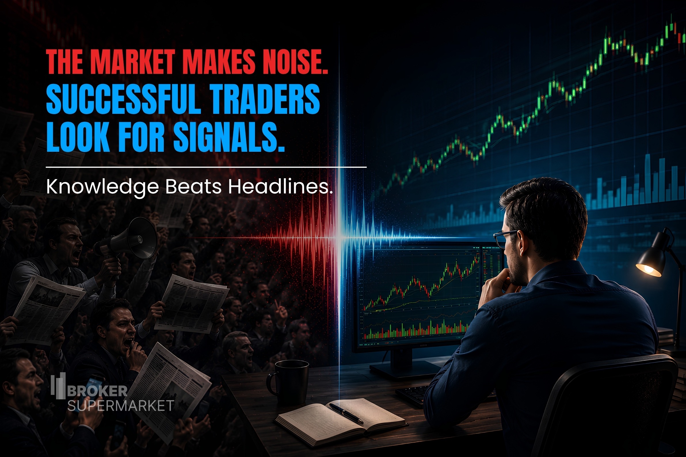 Information vs Knowledge: Why Smart Traders Don’t Follow Every Market Headline