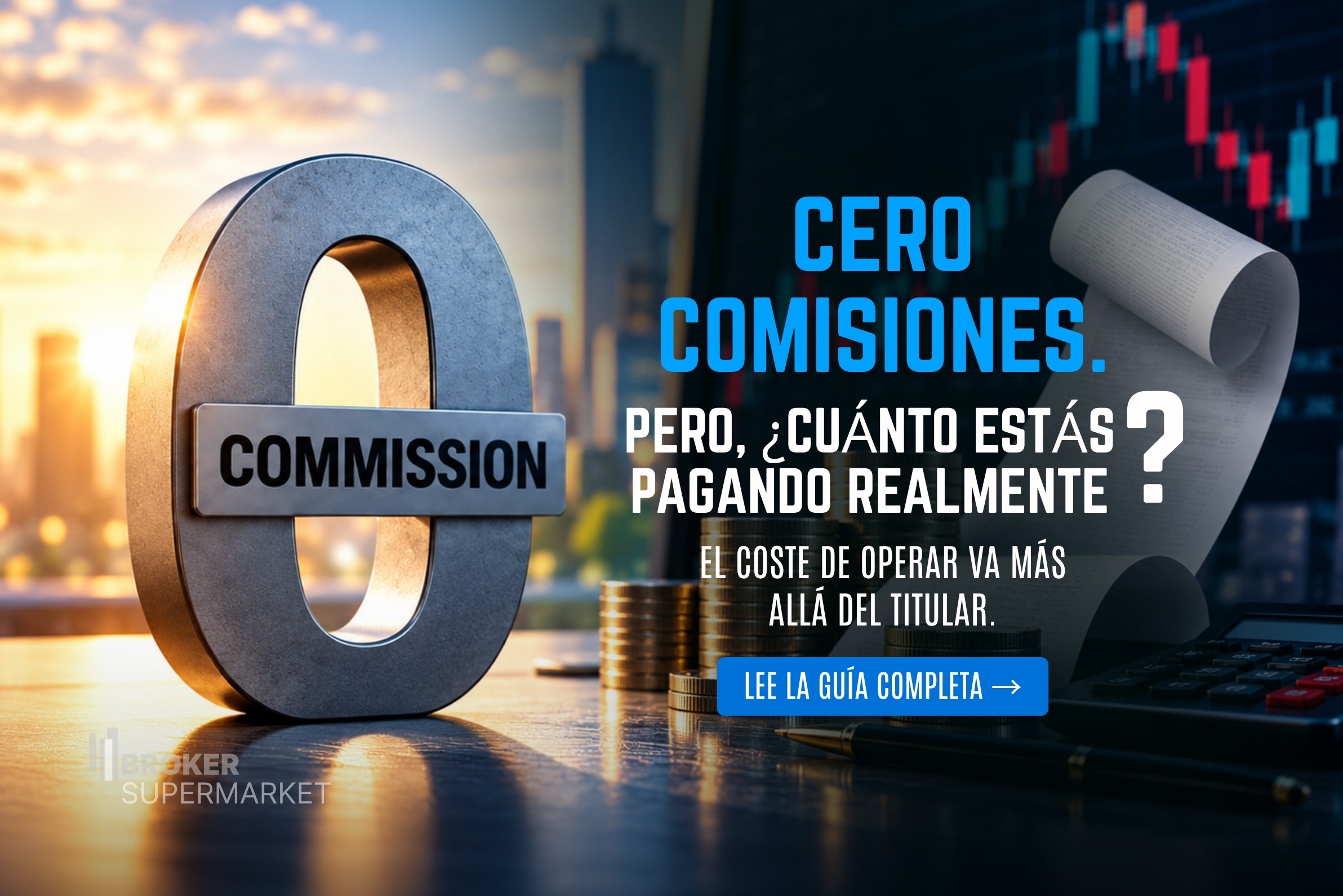 El coste oculto de operar “barato”: ¿cuánto estás pagando realmente a tu broker?